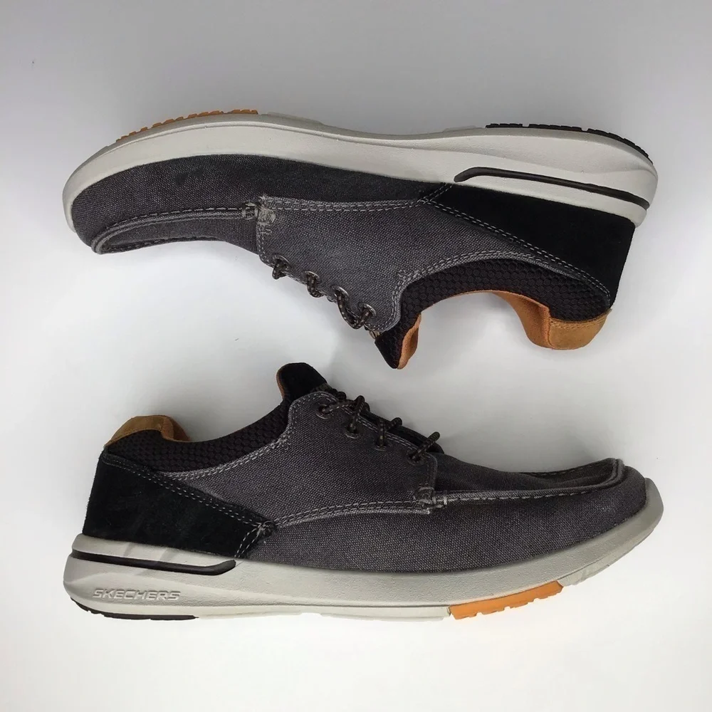 Skechers Relaxed Fit Elent-Mosen Boat Shoe.